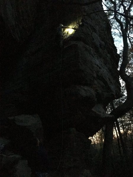 Cleaning in the dark....good times!