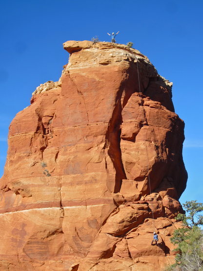 Rap and View of SE Chimney Route