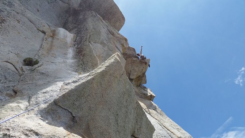 Buddy atop the True Horn