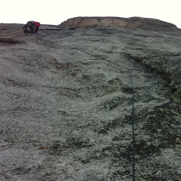 Mike leading pitch three.