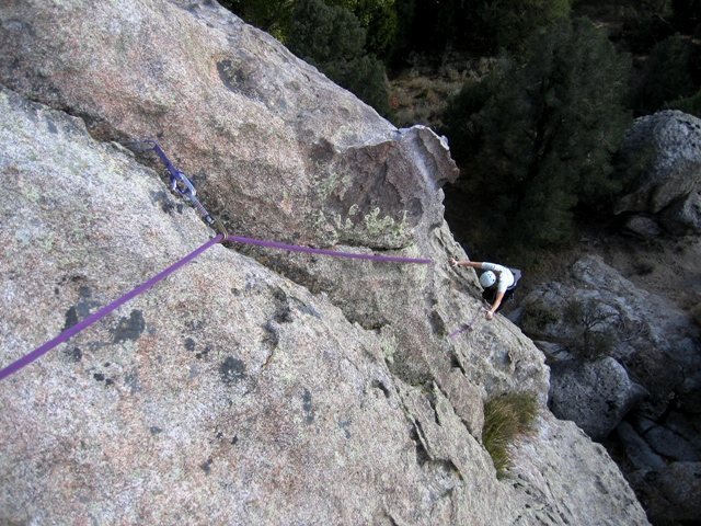 Patty Black near the bottom of Bear Paw October 2006