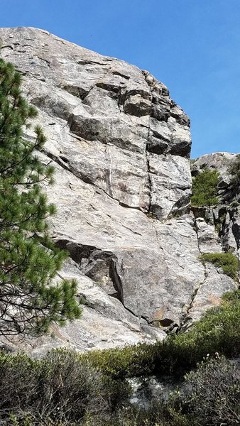 rediscovery Dome right as seen from approach trail