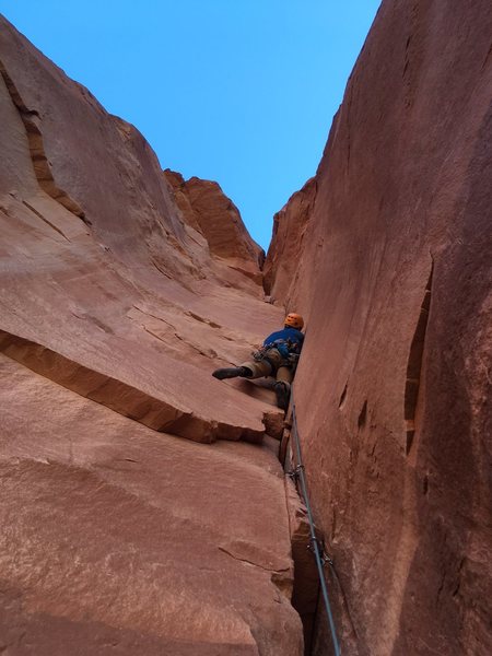 Pitch 2! Easily 5 out of 4 stars. <br>
<br>
and not even my favorite pitch of the route. This thing is awesome!
