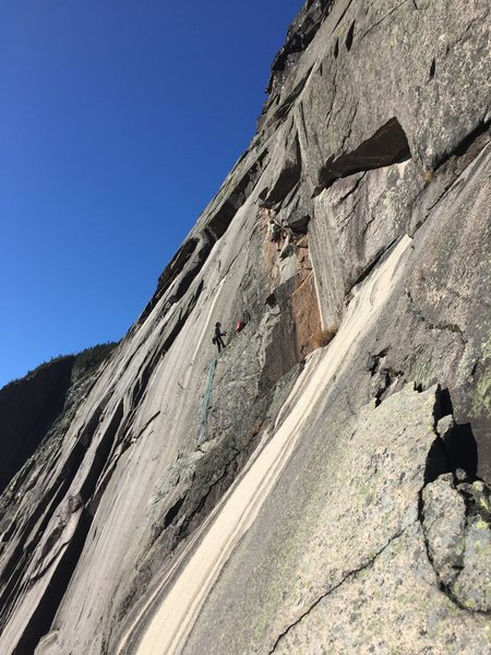 Cannon friends sending the 3rd pitch of lab wall