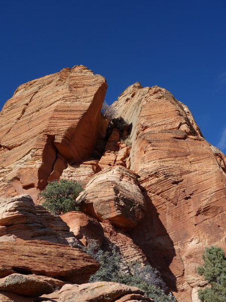the large tunnel-behind flake just before the handcrack