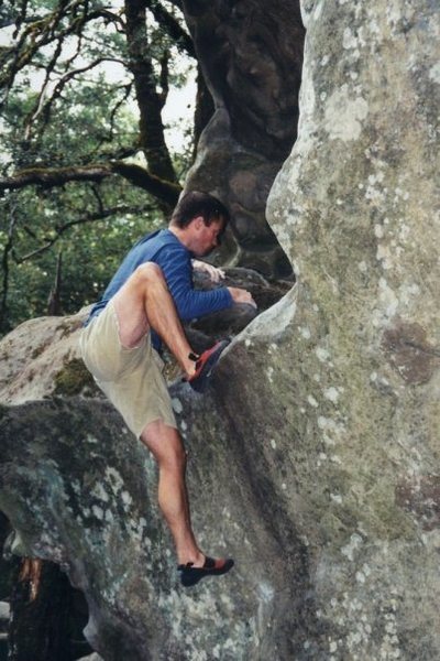 Mike Deitchman topping out on Waimea Wall, circa 2002.