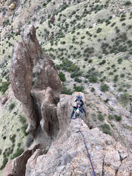 Chicken Ledge belay