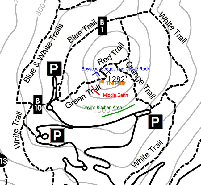 Sugarloaf Mountain Hiking Trails Climbing In Sugarloaf Mountain, Sugarloaf Mountain