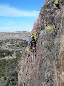 Rock Climb Future Primitive, Socorro Area