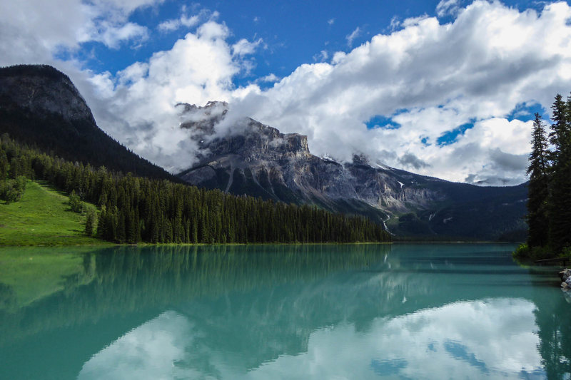 Morning reflections at Emerald Lake. June 2015