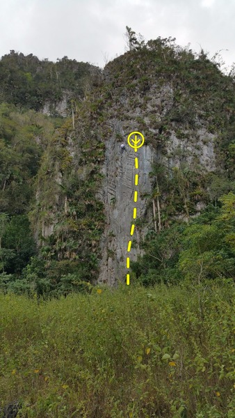 Picture of the Punta Repaso wall.