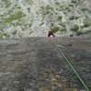 Following P1 of Fear is Never Boring. Great face climbing.