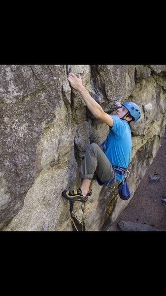 From your neck of the woods OP...<br>
Don Quixote 5.10d trad (shown here)<br>
It Ain't Hay on Chimney rock (most fun)<br>
Methow Inspiration Route in Mazama<br>
Aces and Eights in McClellan
