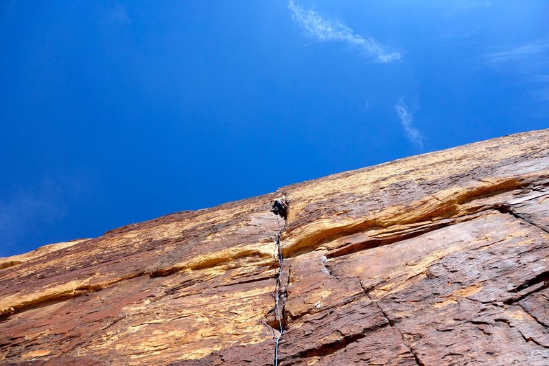 Crux pitch of Levitation 29
