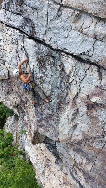 enjoying a perfect gunks summer day!