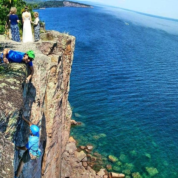 Palisade head and Shovel Point in the distance