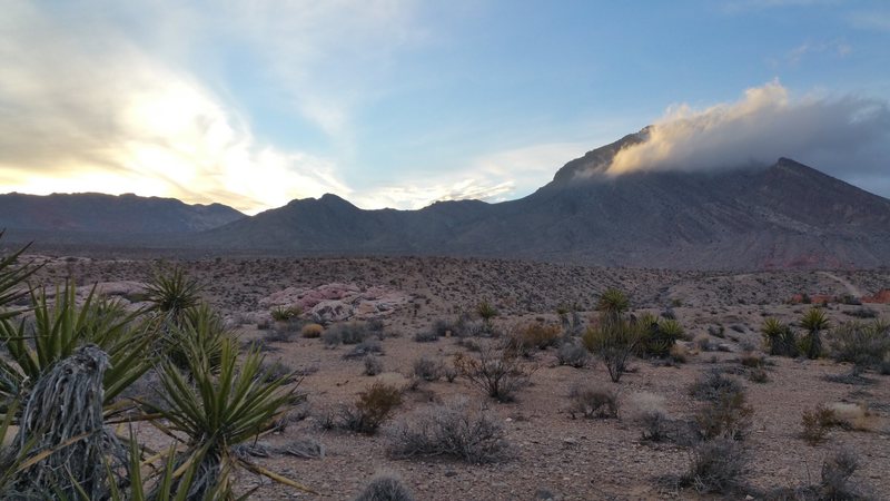 Pincushion Peak with IR on left skyline.
