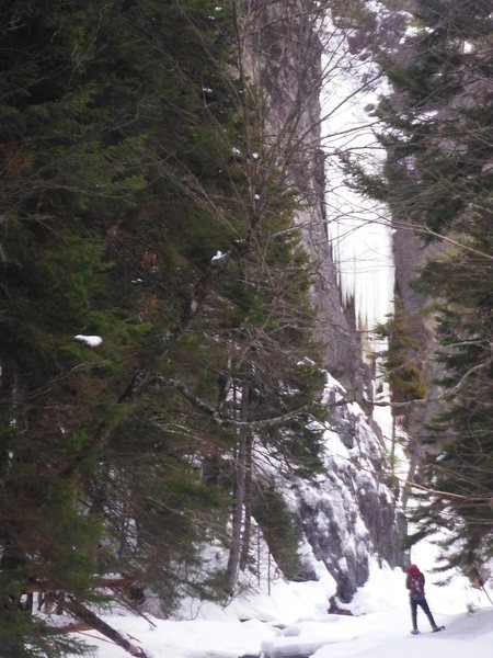 Photo taken in March. Route is in best condition in late January and early February.