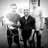 Hanging out with my idols Tommy and Scott when I worked at Movement Climbing + Fitness Boulder, CO.