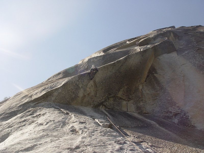 Having fun on South Face