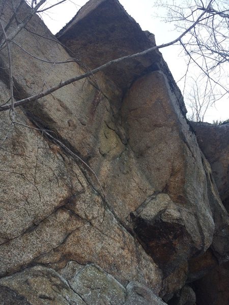 Closeup - Phaeton Cliff.