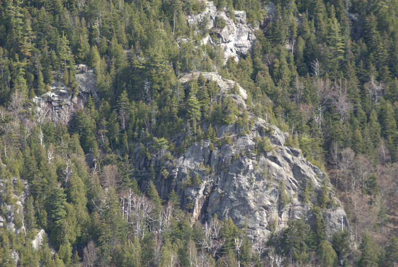 Banana Belt at Washbowl Pond.