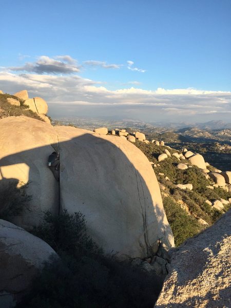 Jed on the nice 5.9 splitter corner