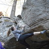 Sarene Cullen climbing "Down for the Cause"
