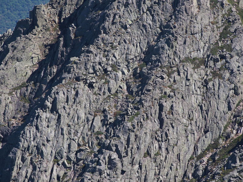 Pamola Ridges upper section - telephoto