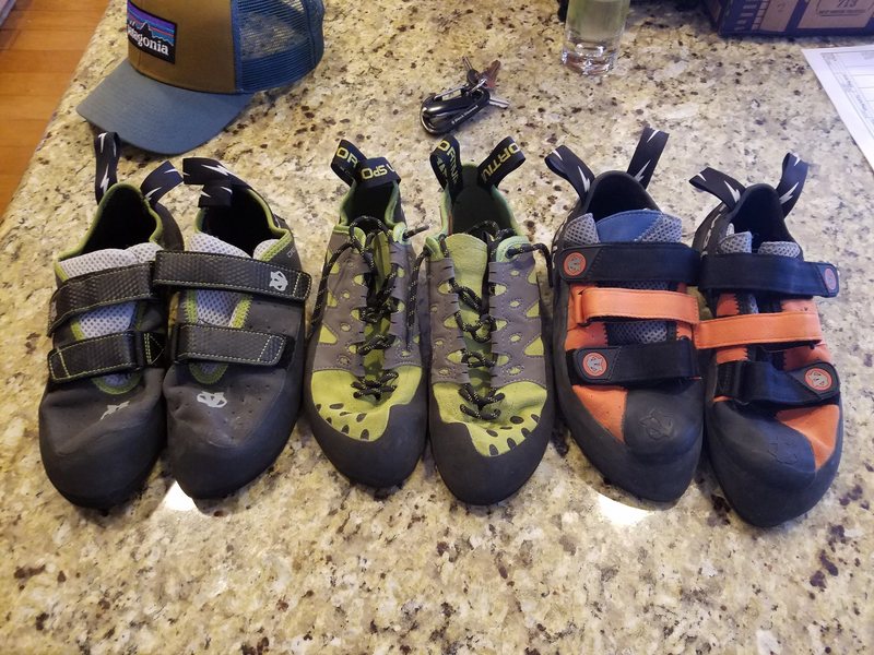 FS: Evolv Defy (42.5, 9.5 US) La Sportiva Tarantulace (41, 8.5 US) Evolv Shaman (43, 10 US)