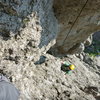 First pitch of Regular Conn Route of Obelisk - 5.7 (Second pitch is 5.8.)