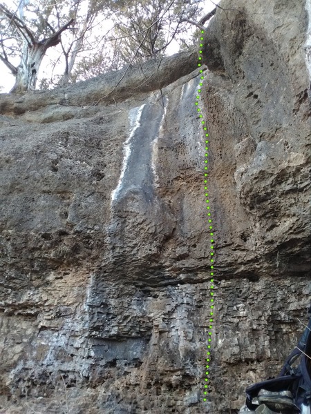 A little better view of the right side of the route.