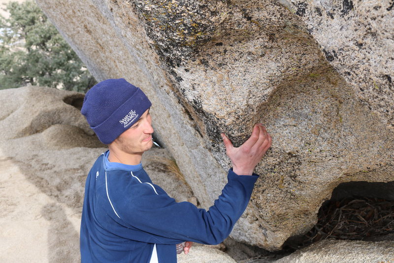 A picture of the starting pinch.