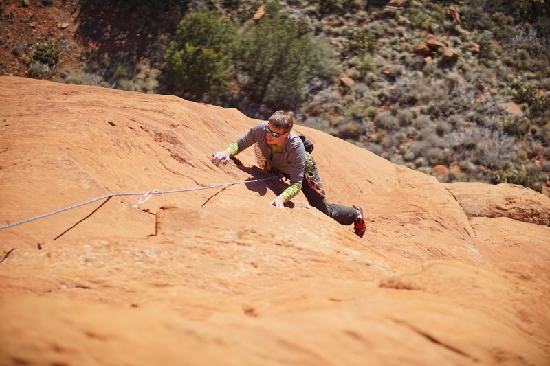 Bean styling the second pitch.
<br>
<br>
(Photo: Giselle Fernandez)