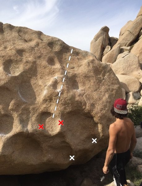 few moves but fun<br>
red = hands<br>
white = feet