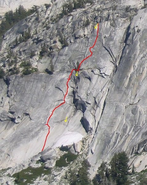 Photo of route