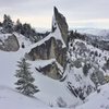 Ever wonder what this crag looks like in mid winter?