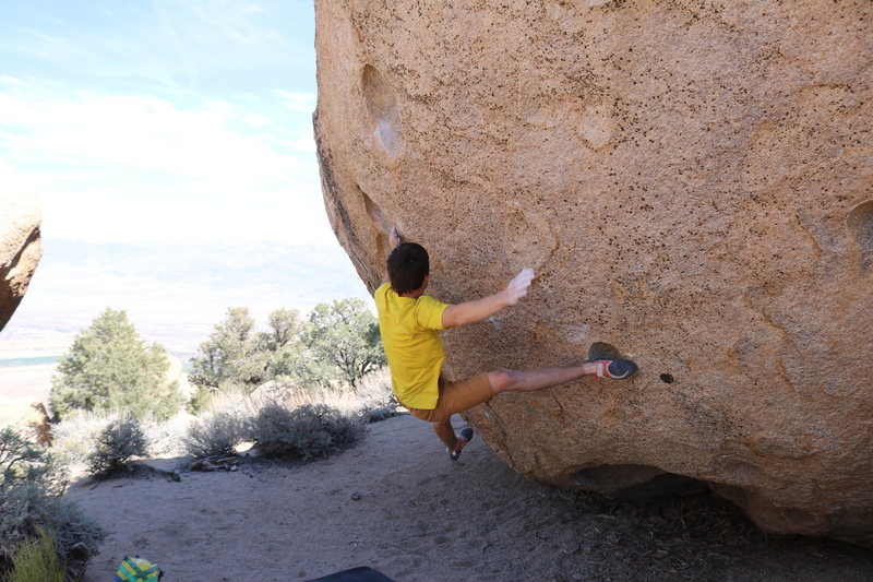 Troy losing the tension and greasing off.