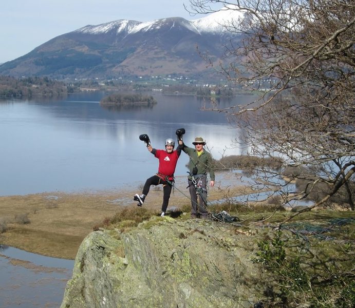 Ascent with Roller Skates and Boxing gloves