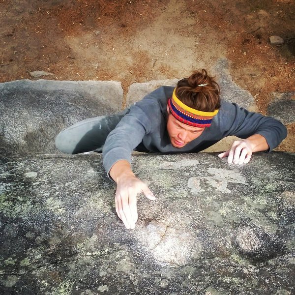 reaching for the final knob