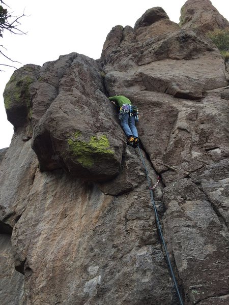 Fun, low-angle climbing