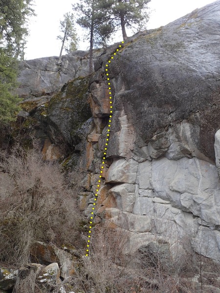 Cougar Corner topo