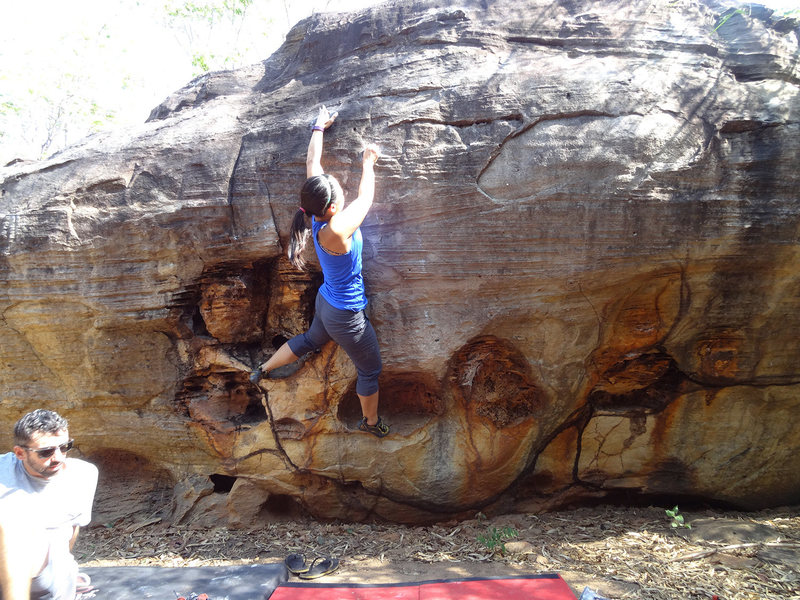 POOKACHAW V4, Sister 2 boulder