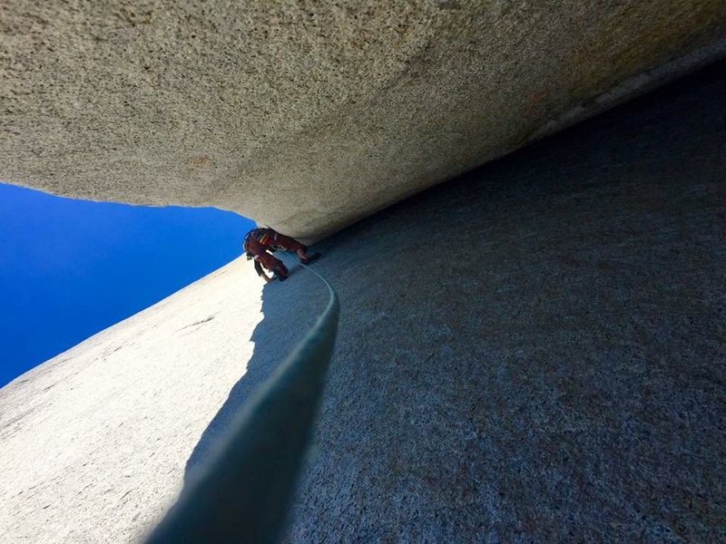 Scooting up the chimney of The Great White Book