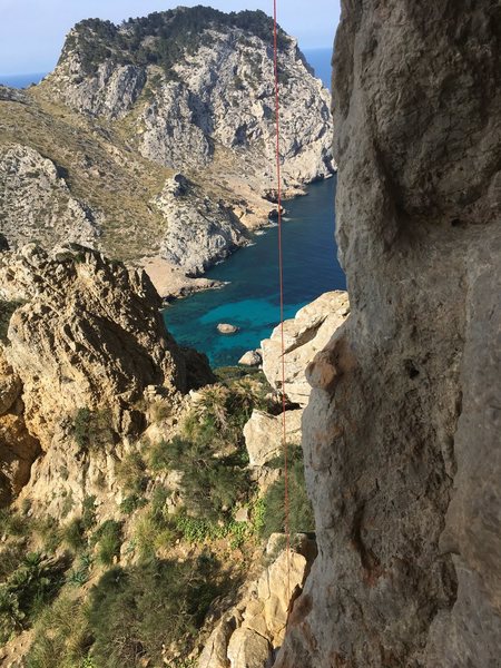 View from the anchors