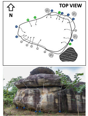 Long Boulder. Too by Khon Kaen Climbing Club. Contact us for more detail.