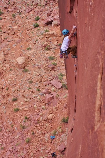 Mid route on the FFA Photo: Kiersa Koepnick