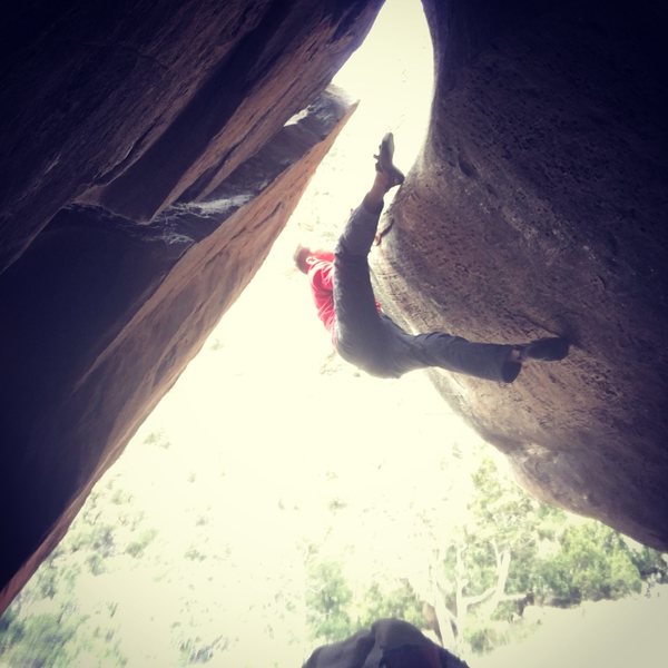 crimps to excellent sloper mantel