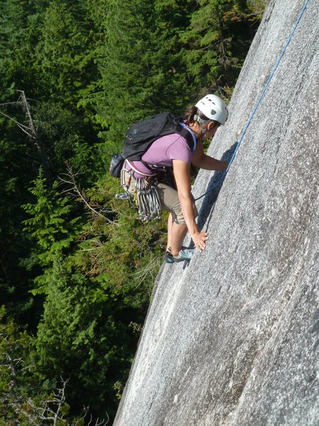 Near the top of pitch 2