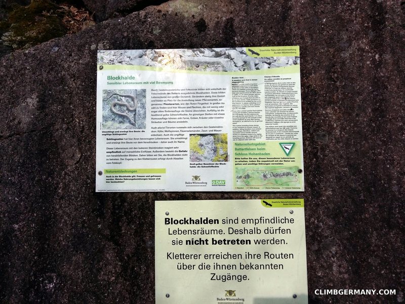 Do not walk through the scree, use designated paths. Also watch for wildlife